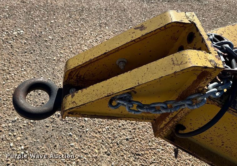 image for item DX3845 1976 Trail King equipment trailer