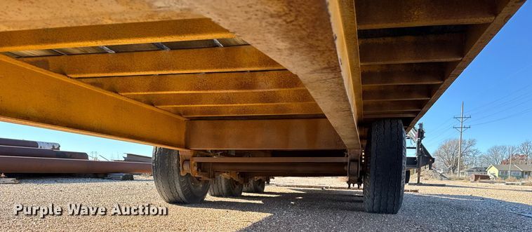image for item DX3845 1976 Trail King equipment trailer