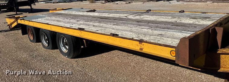 image for item DX3845 1976 Trail King equipment trailer