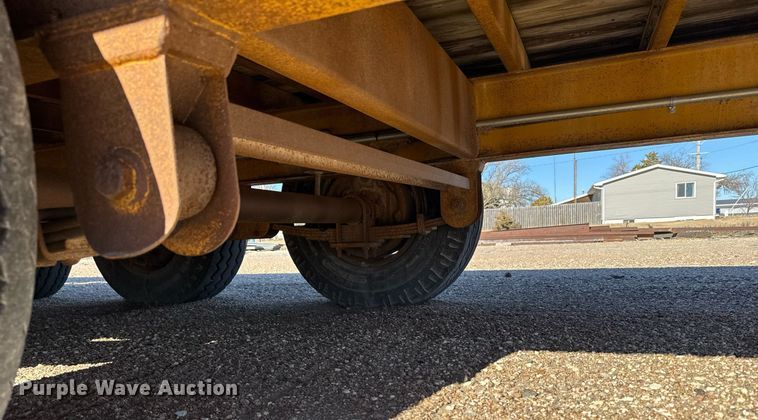 image for item DX3845 1976 Trail King equipment trailer