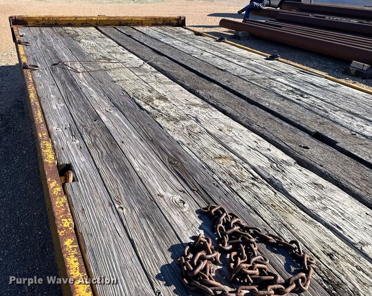 image for item DX3845 1976 Trail King equipment trailer