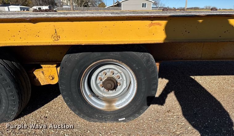 image for item DX3845 1976 Trail King equipment trailer