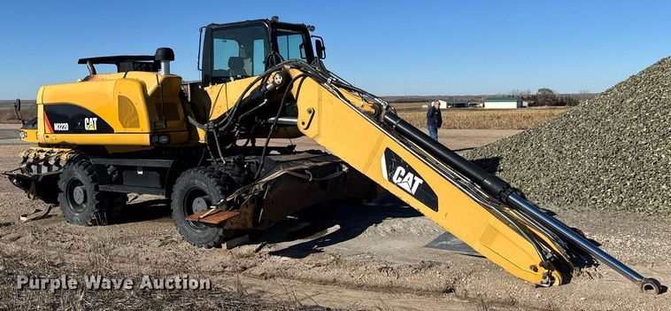 image for item DX3846 2011 Caterpillar M322D wheeled excavator
