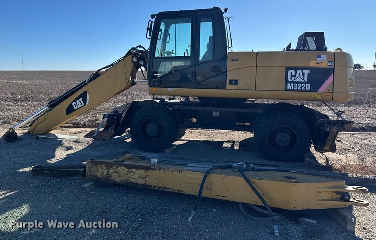 image for item DX3846 2011 Caterpillar M322D wheeled excavator