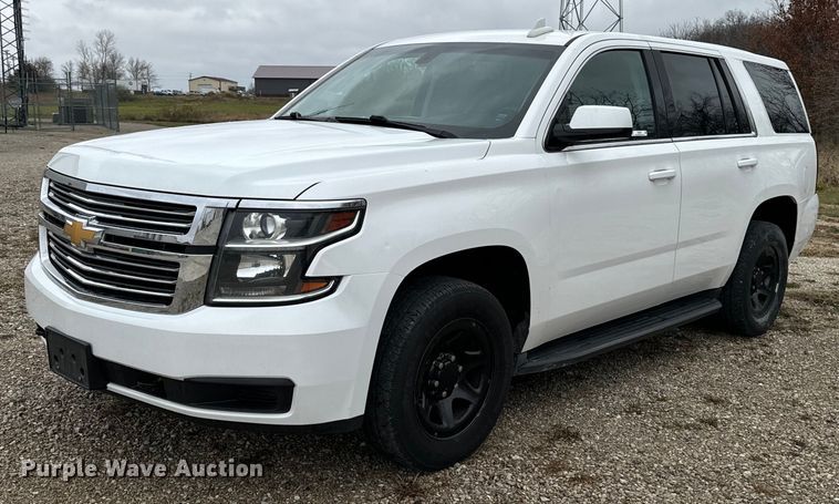 image for item EG6979 2015 Chevrolet Tahoe Police SUV