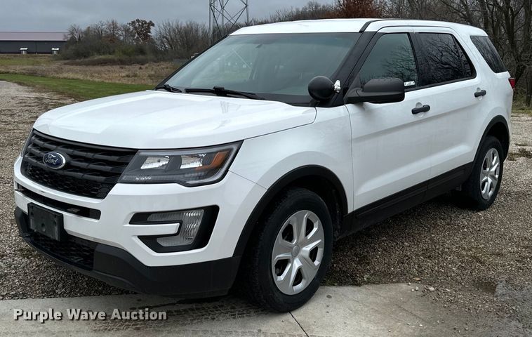 image for item EG6980 2018 Ford Explorer Police Interceptor  SUV