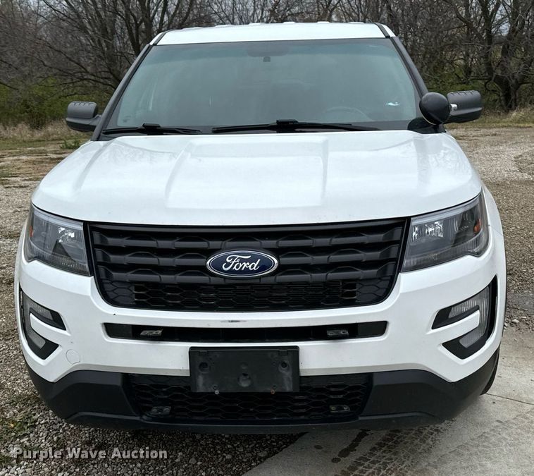 image for item EG6980 2018 Ford Explorer Police Interceptor  SUV