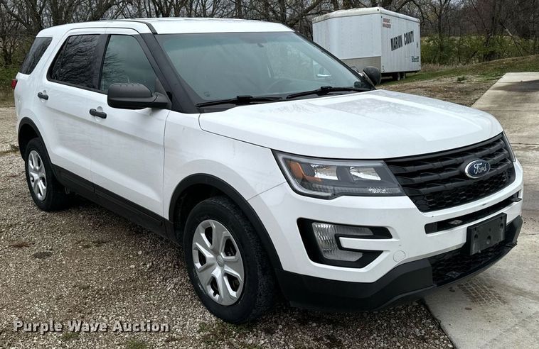 image for item EG6980 2018 Ford Explorer Police Interceptor  SUV