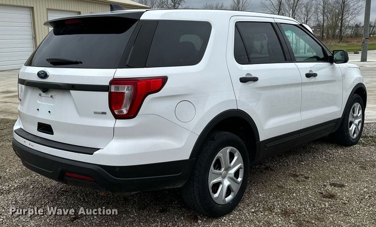 image for item EG6980 2018 Ford Explorer Police Interceptor  SUV