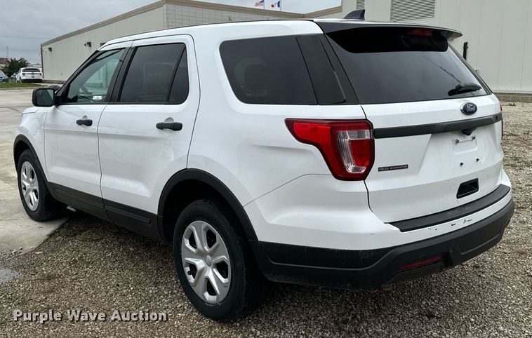 image for item EG6980 2018 Ford Explorer Police Interceptor  SUV