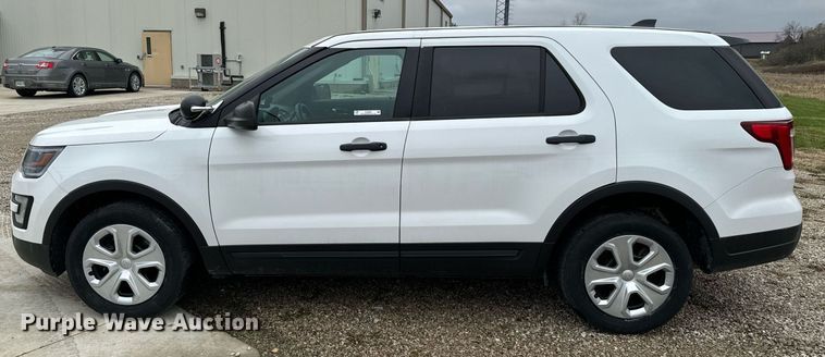 image for item EG6980 2018 Ford Explorer Police Interceptor  SUV