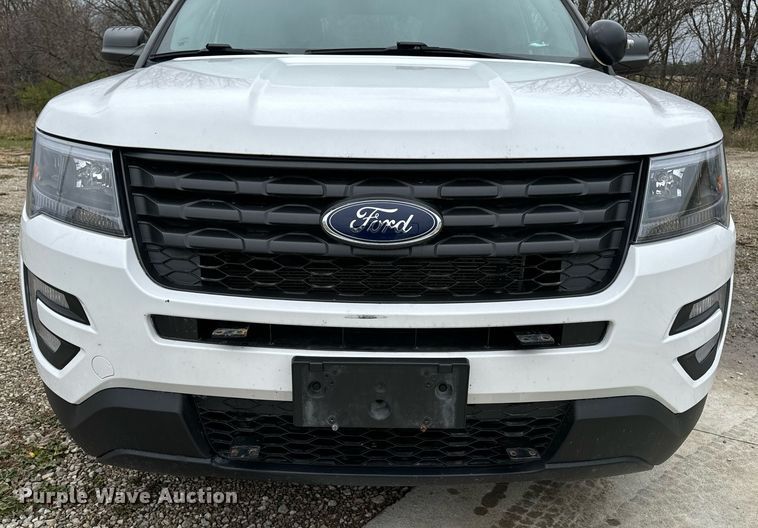 image for item EG6980 2018 Ford Explorer Police Interceptor  SUV