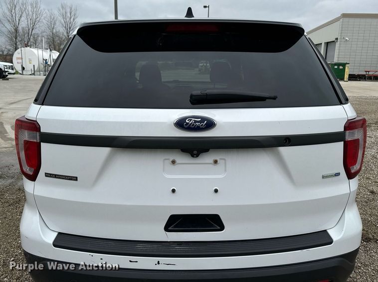 image for item EG6980 2018 Ford Explorer Police Interceptor  SUV