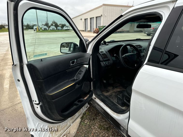 image for item EG6980 2018 Ford Explorer Police Interceptor  SUV