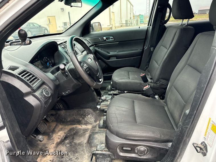 image for item EG6980 2018 Ford Explorer Police Interceptor  SUV