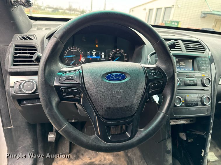image for item EG6980 2018 Ford Explorer Police Interceptor  SUV