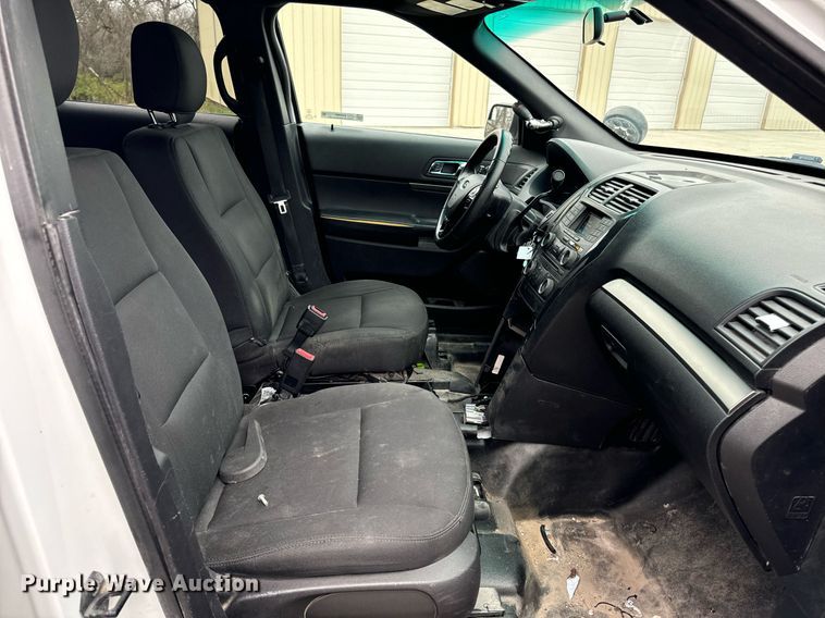 image for item EG6980 2018 Ford Explorer Police Interceptor  SUV