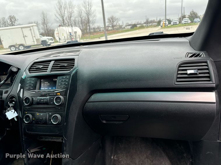 image for item EG6980 2018 Ford Explorer Police Interceptor  SUV