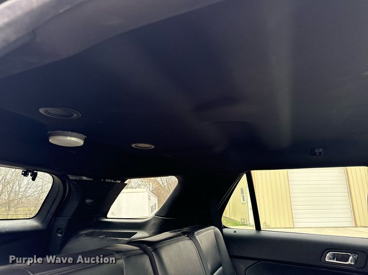 image for item EG6980 2018 Ford Explorer Police Interceptor  SUV