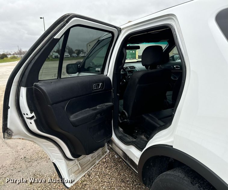 image for item EG6980 2018 Ford Explorer Police Interceptor  SUV
