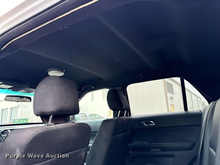 image for item EG6980 2018 Ford Explorer Police Interceptor  SUV