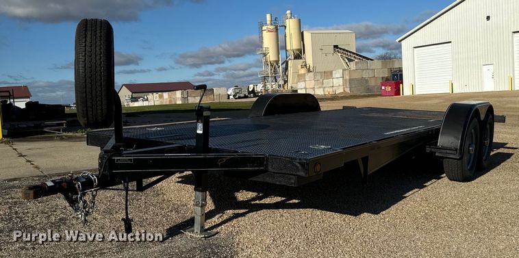 image for item EG7000 2011 Kwik Load 20Ft Basic tilt deck utility trailer