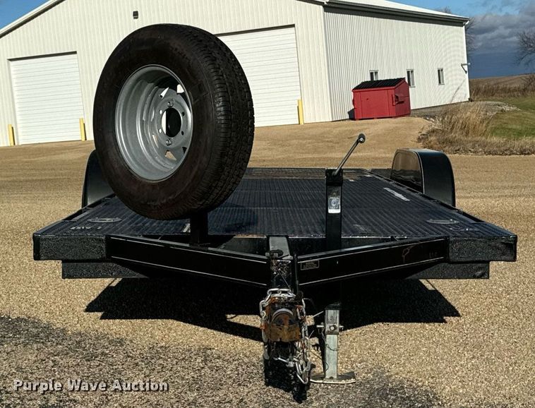 image for item EG7000 2011 Kwik Load 20Ft Basic tilt deck utility trailer