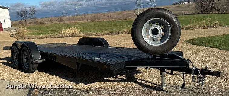 image for item EG7000 2011 Kwik Load 20Ft Basic tilt deck utility trailer