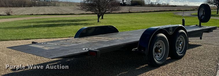 image for item EG7000 2011 Kwik Load 20Ft Basic tilt deck utility trailer