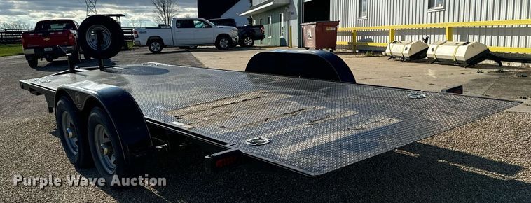 image for item EG7000 2011 Kwik Load 20Ft Basic tilt deck utility trailer