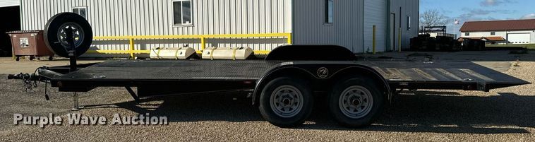 image for item EG7000 2011 Kwik Load 20Ft Basic tilt deck utility trailer