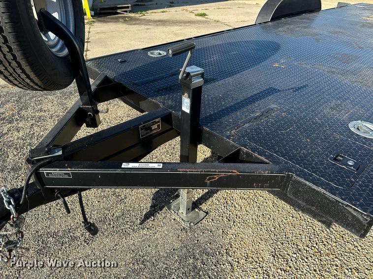 image for item EG7000 2011 Kwik Load 20Ft Basic tilt deck utility trailer