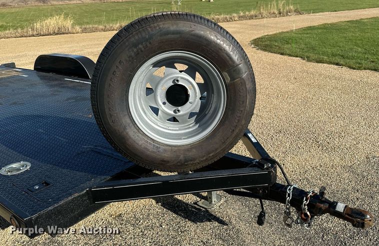 image for item EG7000 2011 Kwik Load 20Ft Basic tilt deck utility trailer