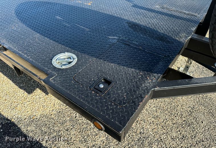 image for item EG7000 2011 Kwik Load 20Ft Basic tilt deck utility trailer