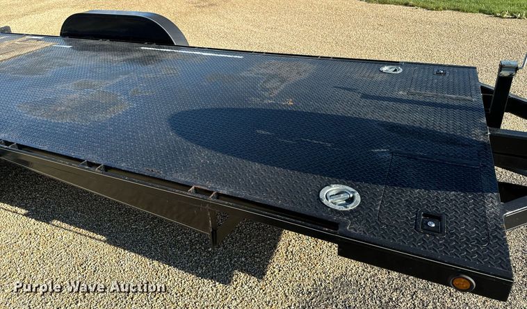 image for item EG7000 2011 Kwik Load 20Ft Basic tilt deck utility trailer