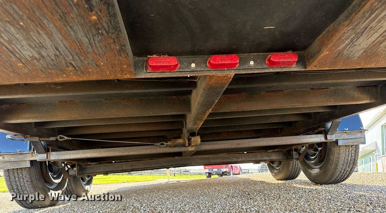 image for item EG7000 2011 Kwik Load 20Ft Basic tilt deck utility trailer