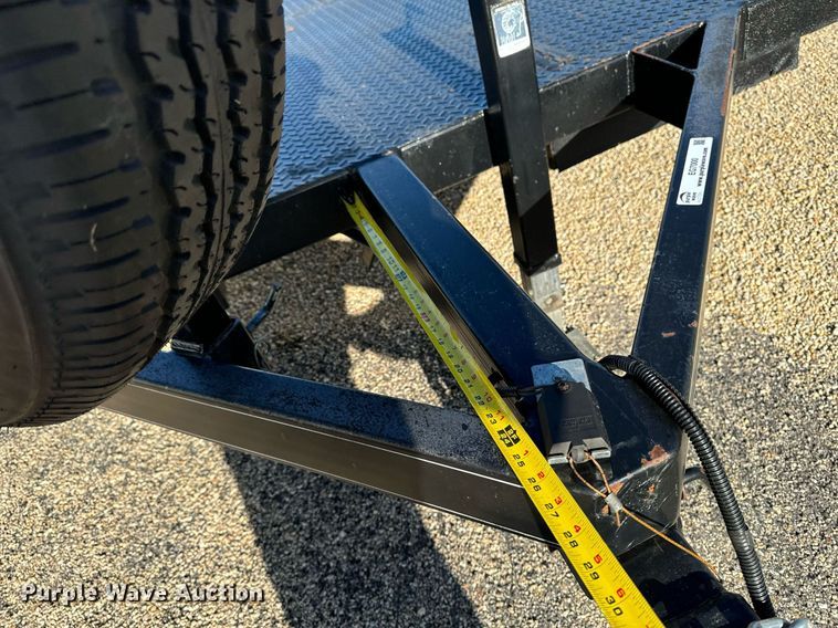 image for item EG7000 2011 Kwik Load 20Ft Basic tilt deck utility trailer