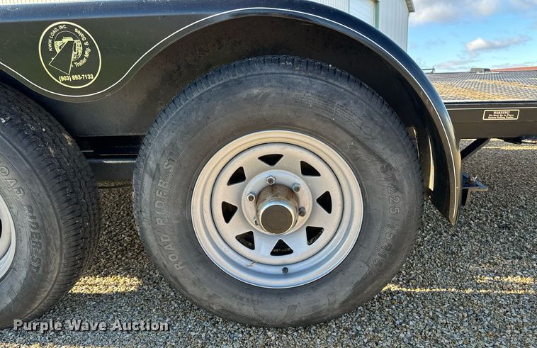 image for item EG7000 2011 Kwik Load 20Ft Basic tilt deck utility trailer