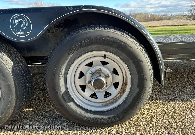 image for item EG7000 2011 Kwik Load 20Ft Basic tilt deck utility trailer