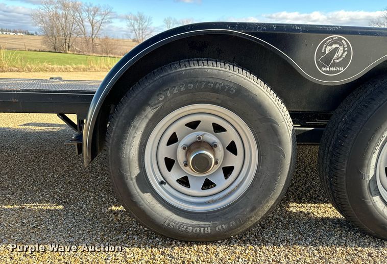 image for item EG7000 2011 Kwik Load 20Ft Basic tilt deck utility trailer