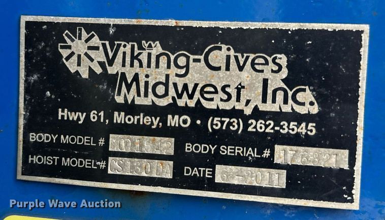 image for item EH7314 2012 International  WorkStar 7500 dump truck