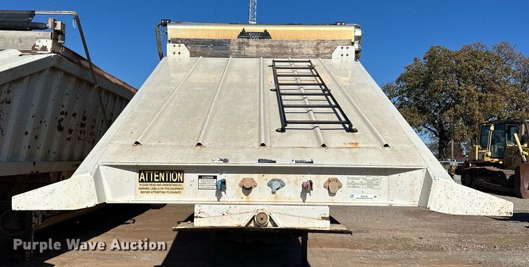image for item EJ5141 2013 Construction Specialist Trailers BDT-40 bottom dump trailer