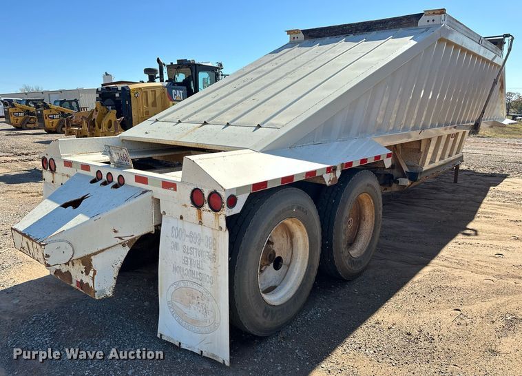 image for item EJ5141 2013 Construction Specialist Trailers BDT-40 bottom dump trailer