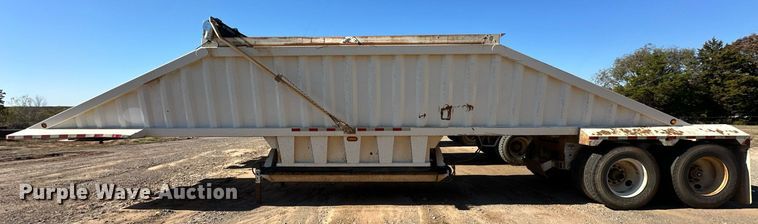 image for item EJ5141 2013 Construction Specialist Trailers BDT-40 bottom dump trailer