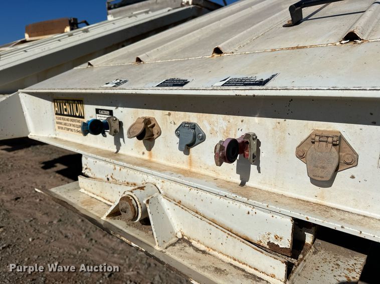 image for item EJ5141 2013 Construction Specialist Trailers BDT-40 bottom dump trailer