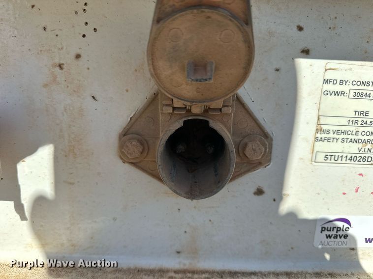 image for item EJ5141 2013 Construction Specialist Trailers BDT-40 bottom dump trailer