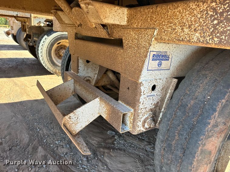 image for item EJ5141 2013 Construction Specialist Trailers BDT-40 bottom dump trailer