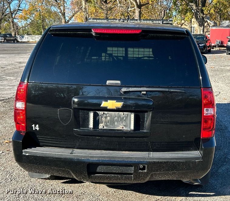 image for item EK3700 2013 Chevrolet Tahoe Police SUV