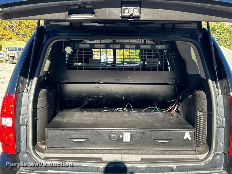 image for item EK3700 2013 Chevrolet Tahoe Police SUV