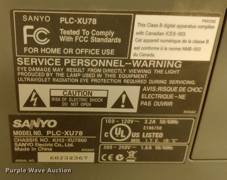 image for item EN8585 (19) projectors